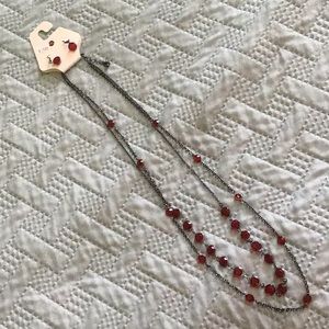 Earrings and necklace set